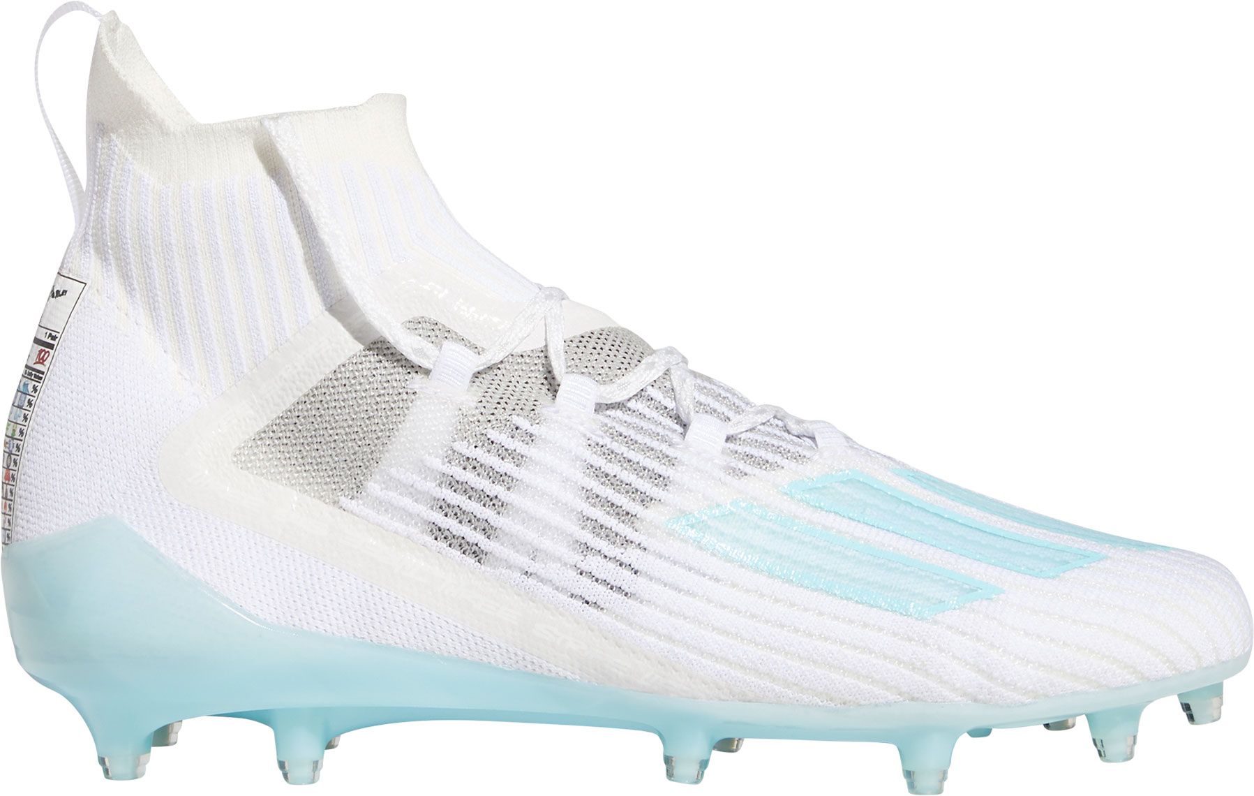 white adidas football cleats