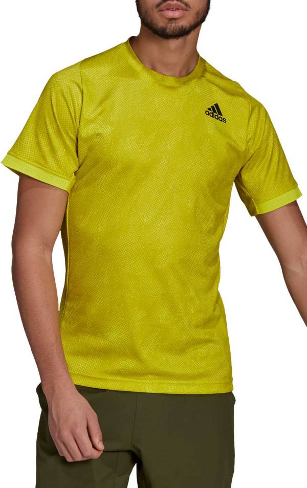 adidas Men's Freelift Short-Sleeve Tennis T-Shirt