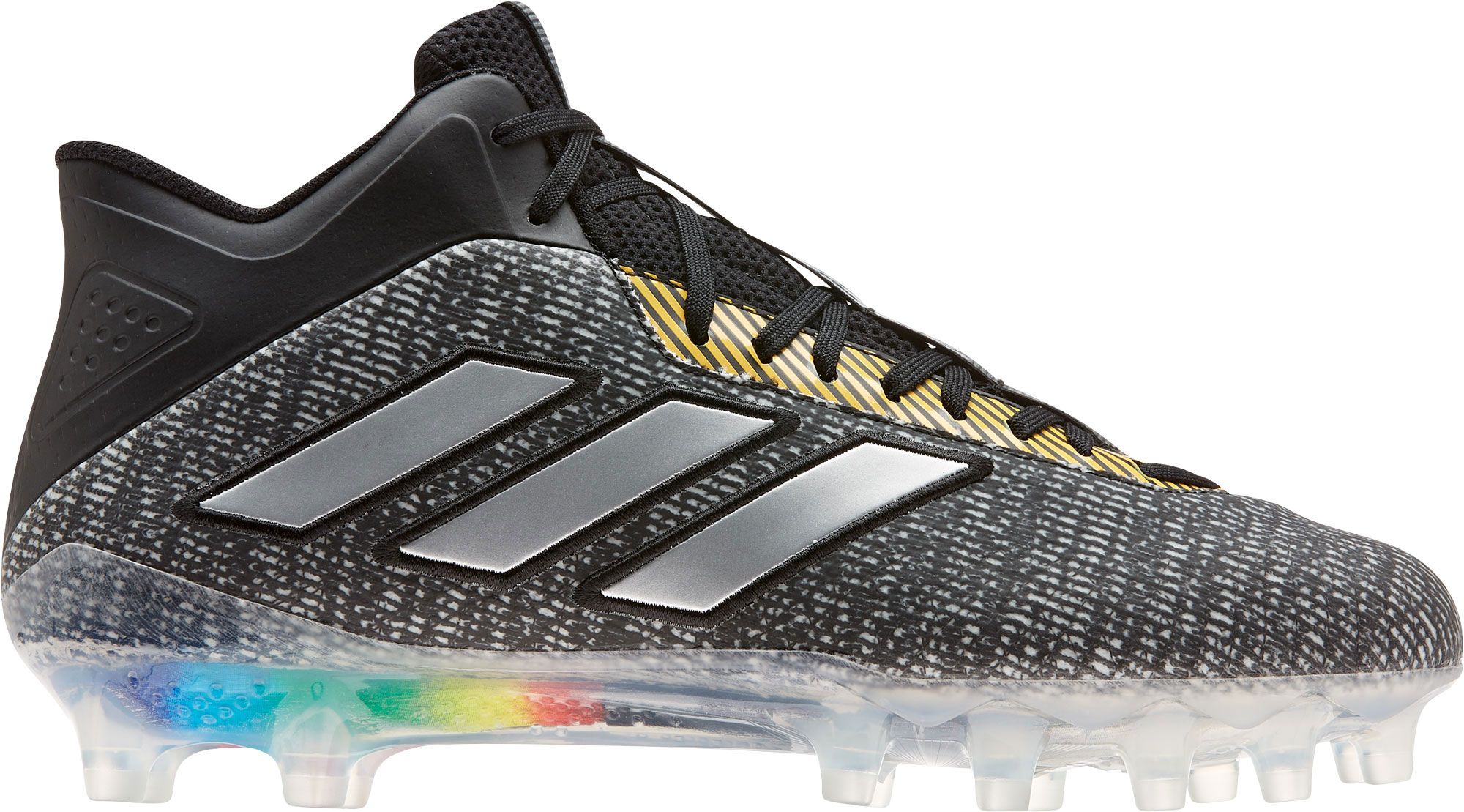 iridescent football cleats