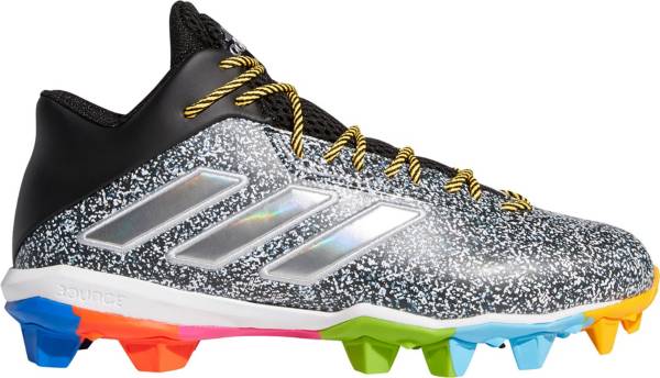 adidas Men's Freak MD Warning Football Cleats