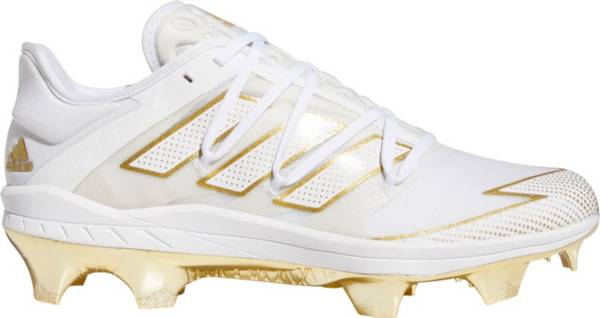 adidas Men's adizero Afterburner 7 Gold TPU Baseball Cleats