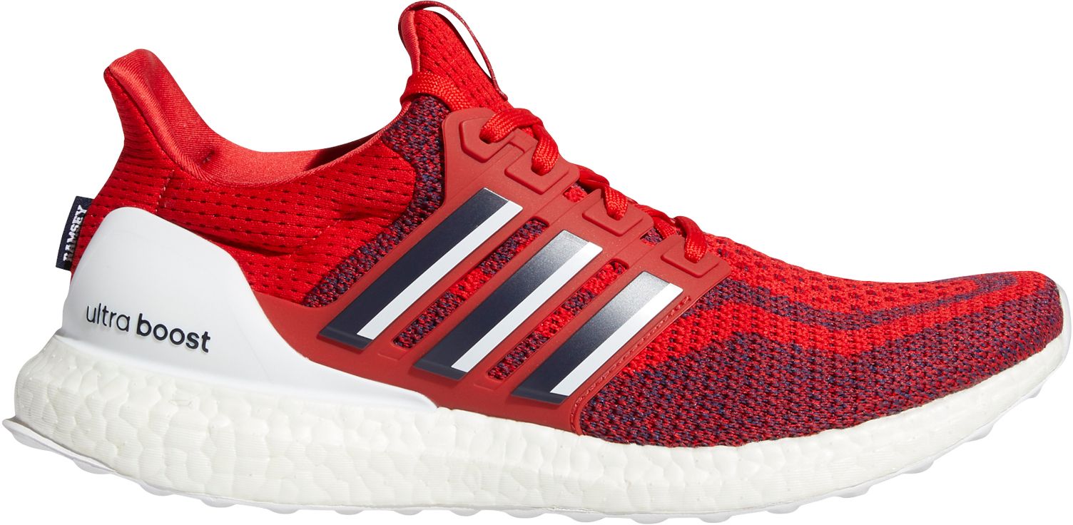 red adidas running shoes