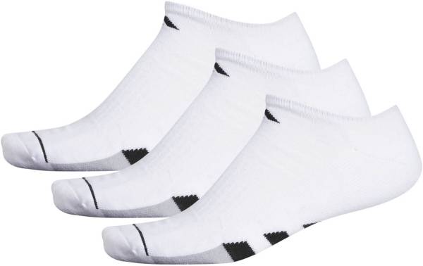 adidas Men's Cushioned II No Show Socks – 3 Pack | Dick's Sporting Goods