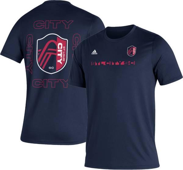 adidas Men's St. Louis SC Kickoff Creator Navy Performance T-Shirt