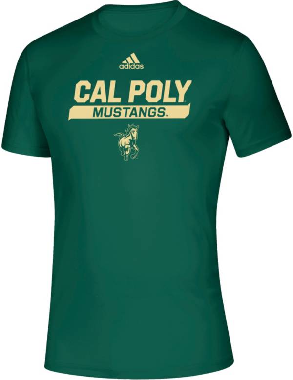 adidas Men's Cal Poly Mustangs Creator Green T-Shirt product image