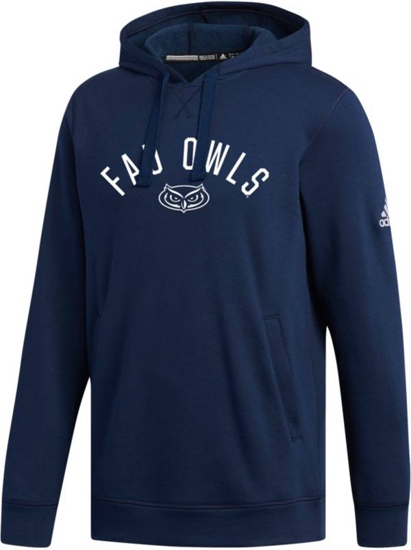 adidas Men's Florida Atlantic Owls Navy Fleece Hoodie
