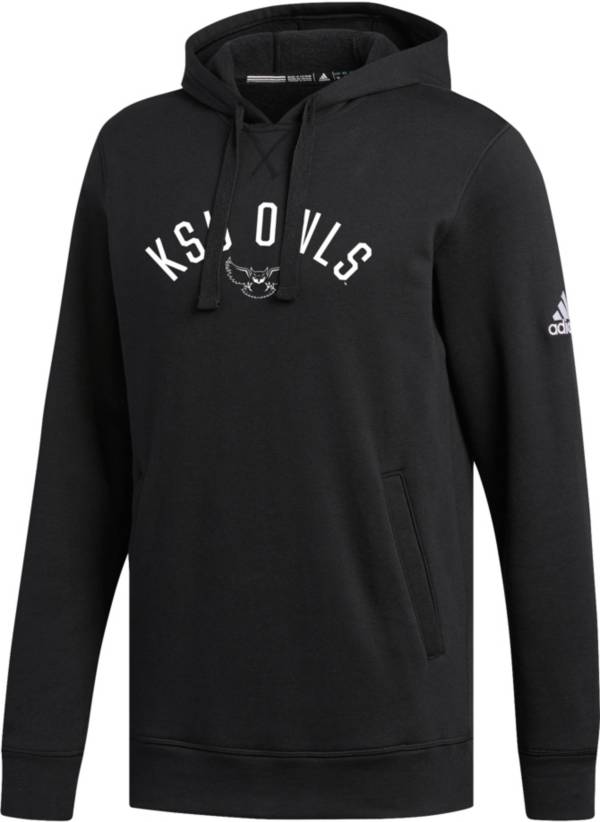 adidas Men's Kennesaw State Owls Black Fleece Hoodie
