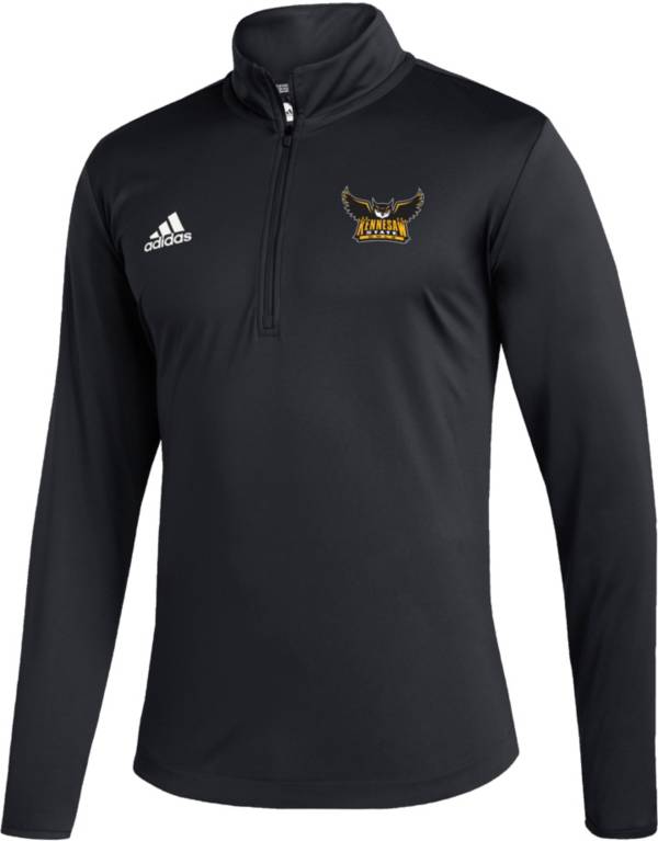 adidas Men's Kennesaw State Owls Under Black Quarter-Zip Pullover