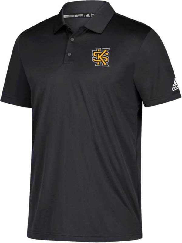 adidas Men's Kennesaw State Owls Grind Black Polo