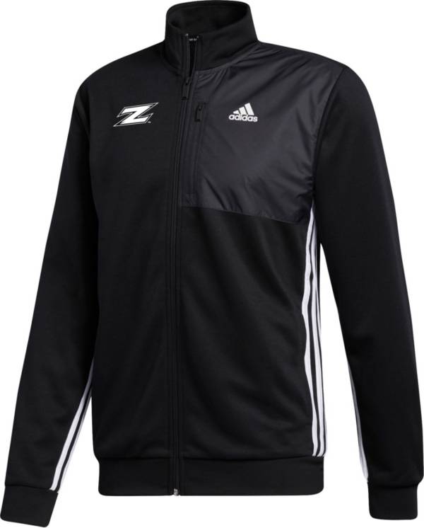 adidas Men's Akron Zips Transitional Full-Zip Track Black Jacket product image