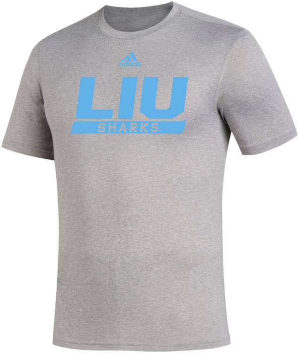 adidas Men's LIU Sharks Creator Grey T-Shirt product image