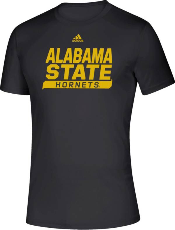 adidas Men's Alabama State Hornets Creator Performance Black T-Shirt