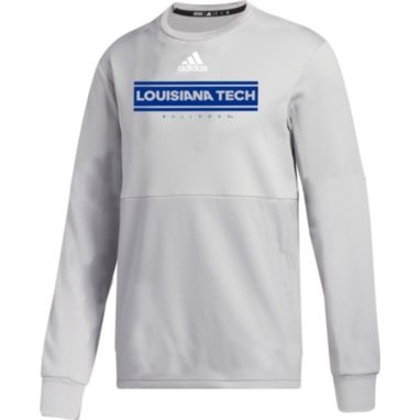sorry, adidas Men's Louisiana Tech Bulldogs Grey  Team Issue Crew Pullover Shirt is currently out of stock
