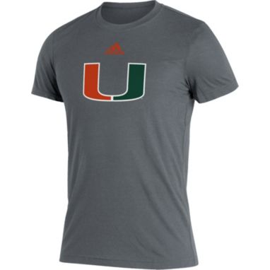 sorry, adidas Men's Miami Hurricanes Grey Logo Blend T-Shirt is currently out of stock