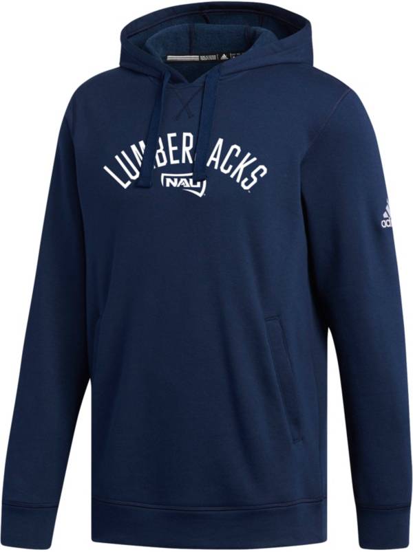 adidas Men's Northern Arizona Lumberjacks Blue Fleece Hoodie