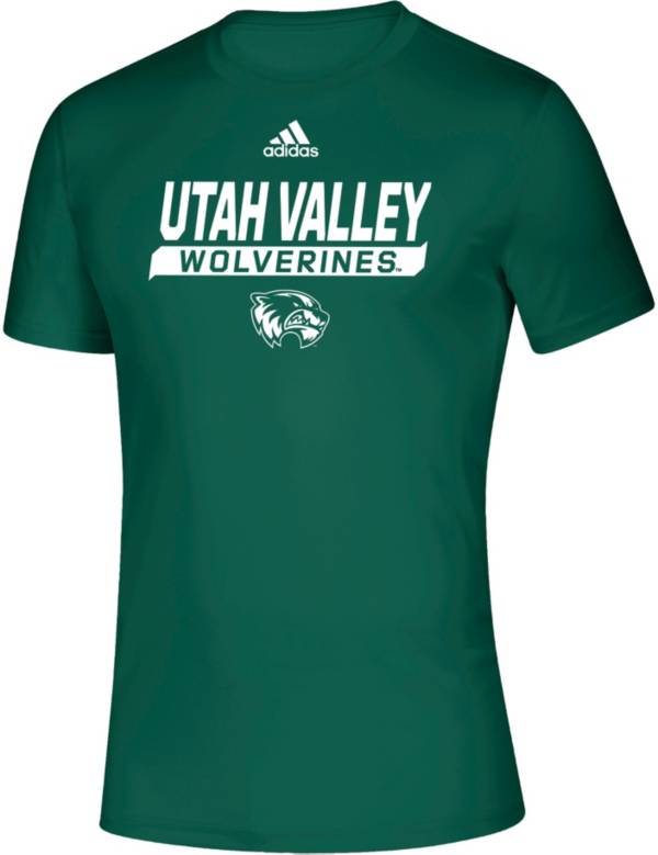 adidas Men's Utah Valley Wolverines Creator Green T-Shirt