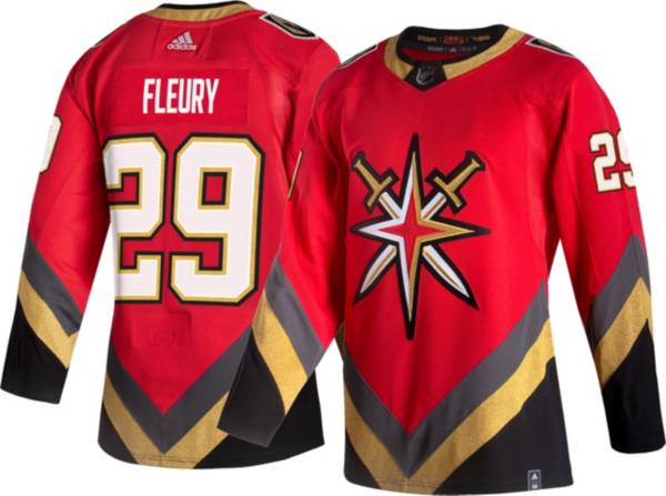 Adidas Men S Vegas Golden Knights Marc Andre Fleury 29 Reverse Retro Adizero Authentic Jersey Dick S Sporting Goods