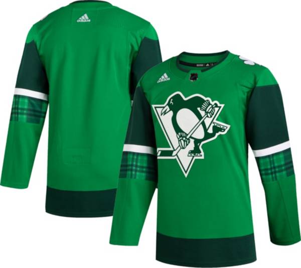 adidas Men's St. Patrick's Day Pittsburgh Penguins Authentic Pro Jersey