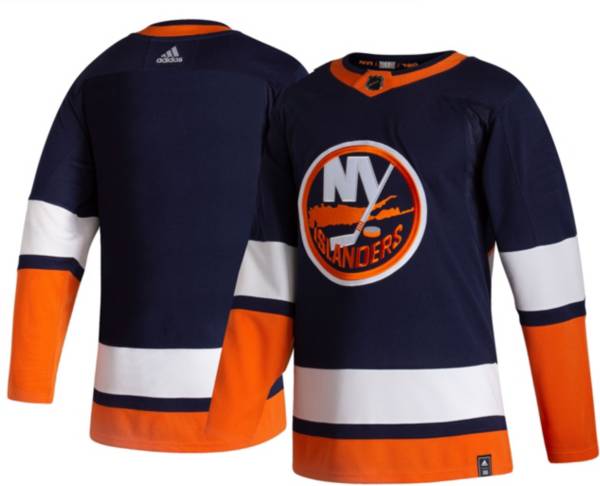 adidas Men's New York Islanders Devils Reverse Retro ADIZERO Authentic Blank Jersey