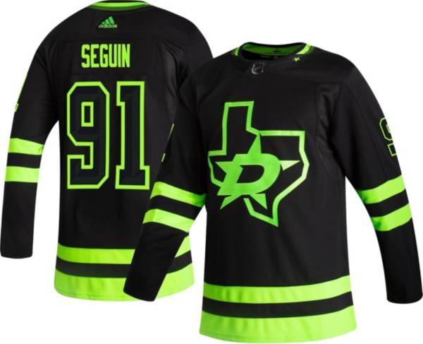 adidas Men's Dallas Stars Tyler Seguin #91 Authentic Pro Alternate Black Jersey