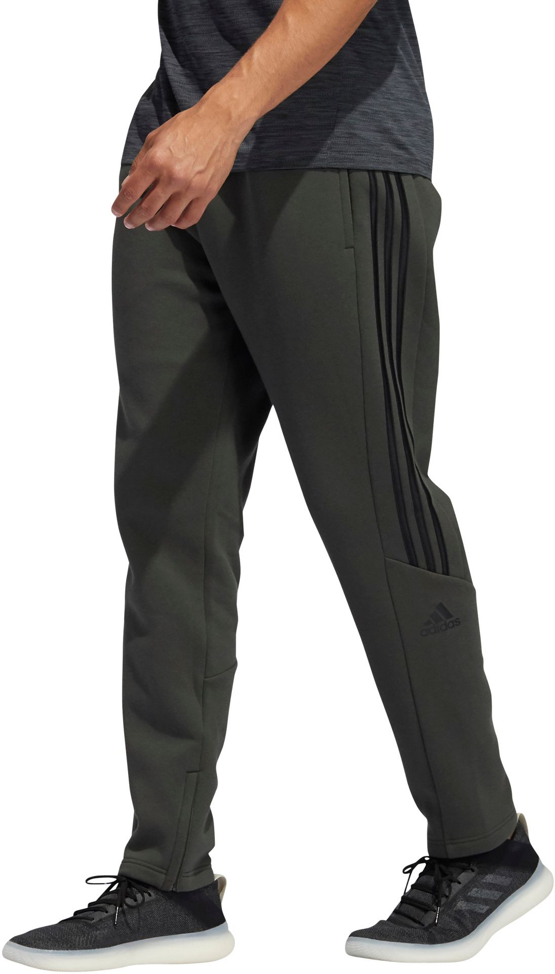 tapered fit adidas pants