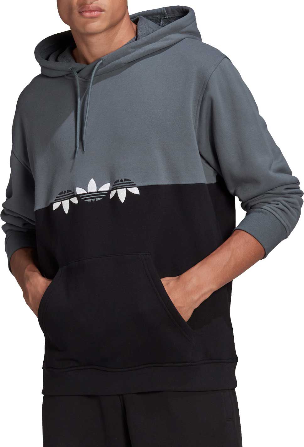 trefoil adidas hoodie mens