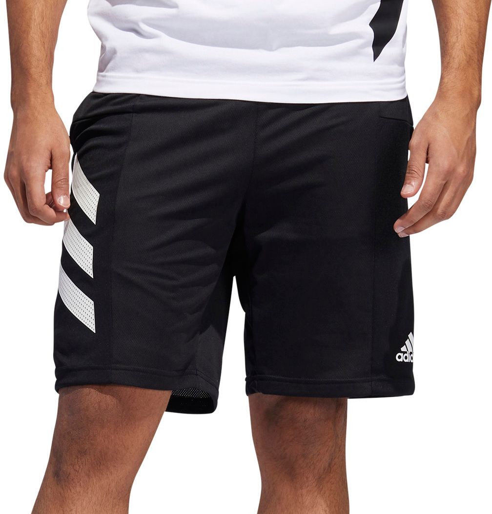 adidas 3 stripe shorts mens