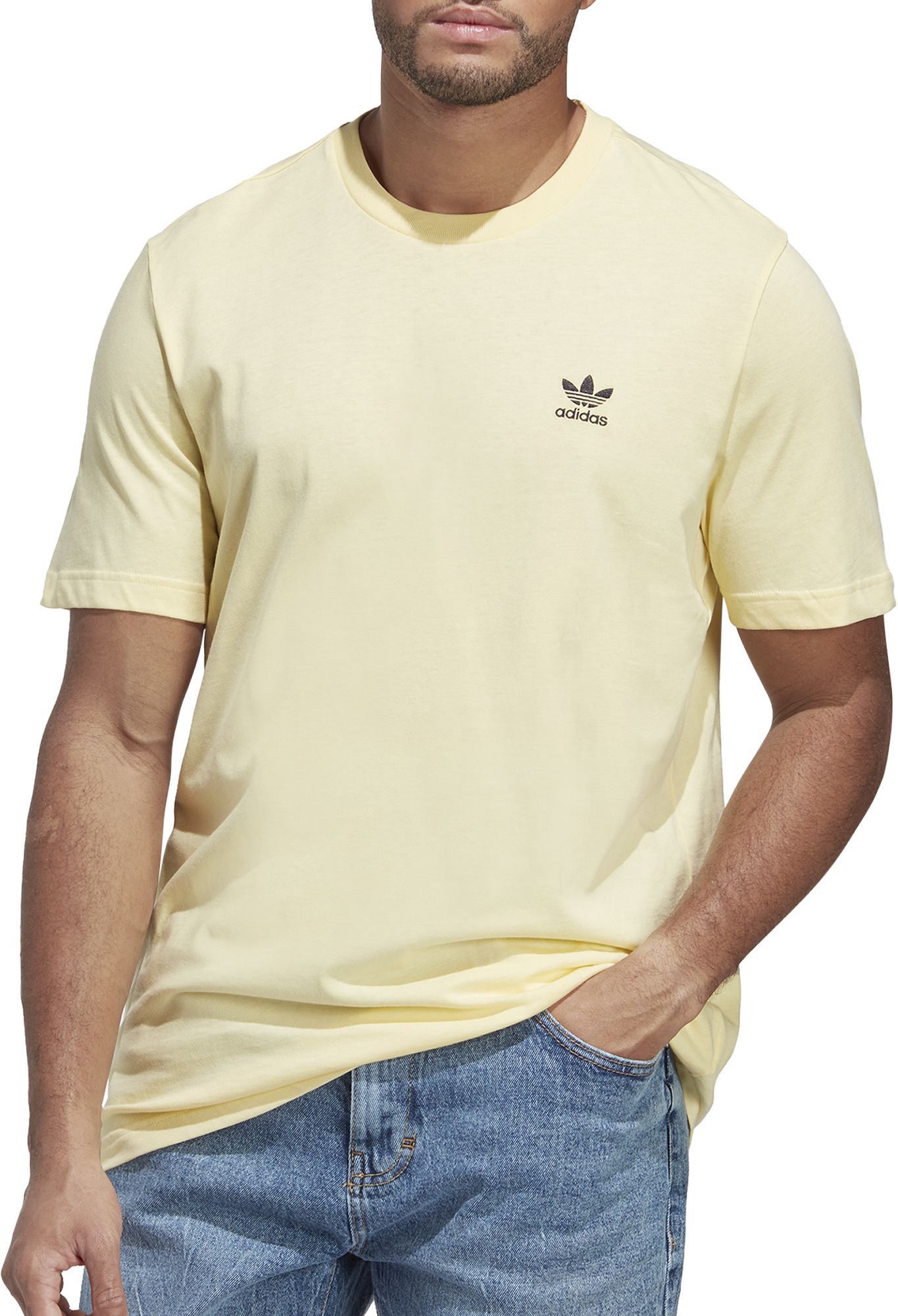 adidas trefoil t shirt mens