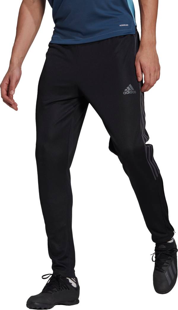 NWT Adidas Tiro 21 Men's Athletic Bottoms Jogger Track Pants, Black White -  $50