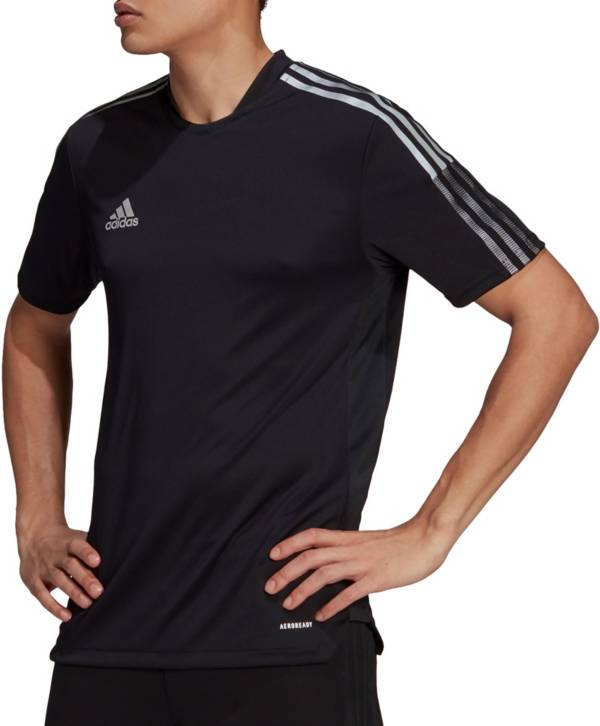 adidas Men's Tiro Relfective Wordmark Jersey