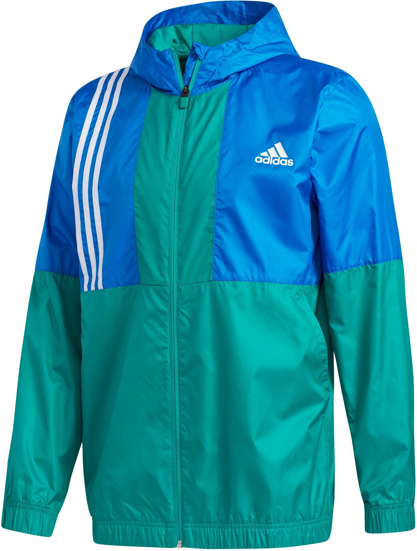 adidas zip up wind jacket