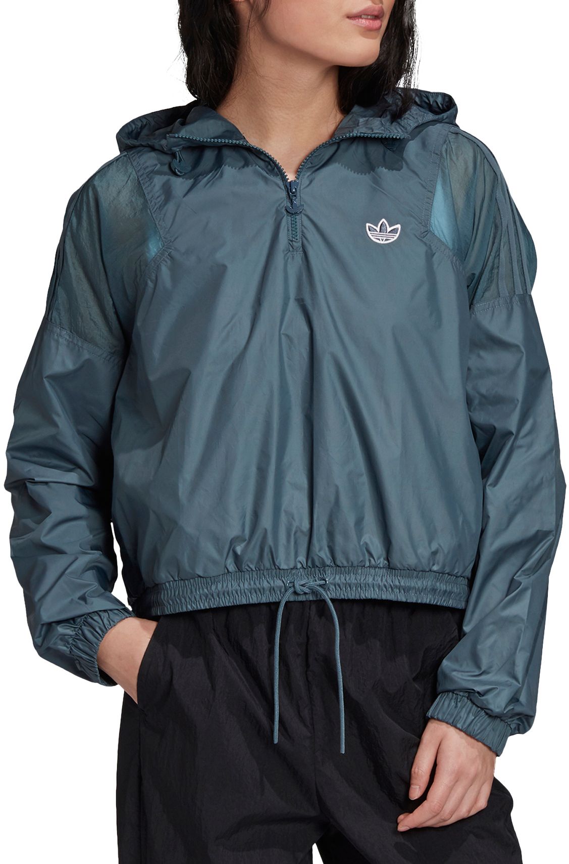womens adidas cropped jacket
