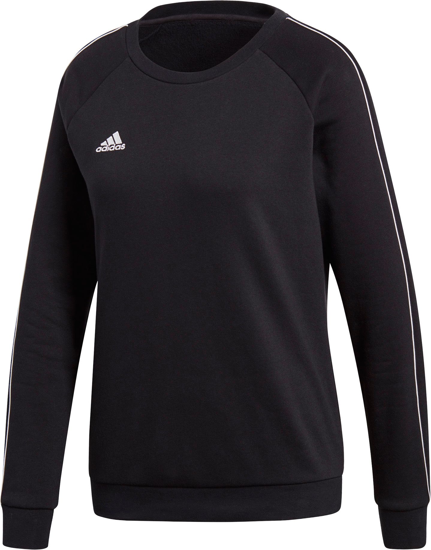 adidas core logo crew sweatshirt