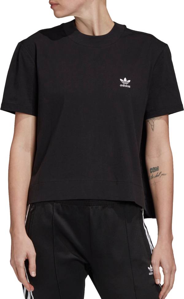 adidas Originals Women's Bellista Woven Back T-Shirt