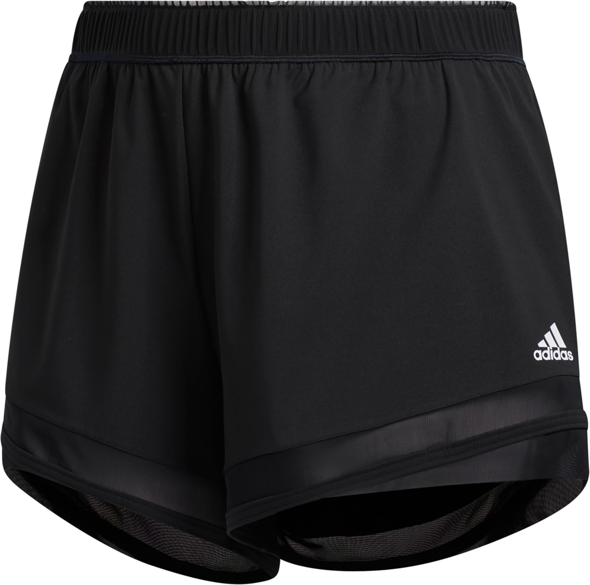 adidas women's plus size shorts