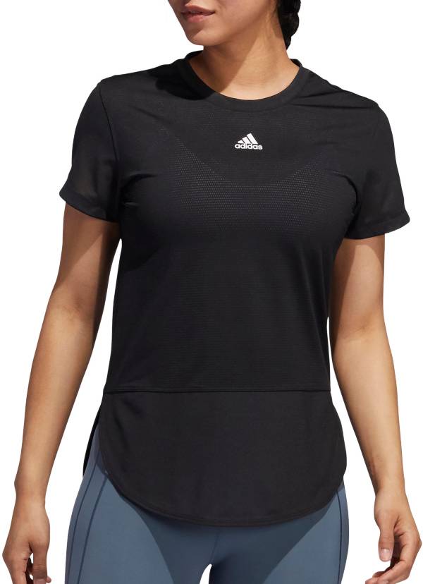 adidas Women's Badge of Sport Heat Ready Short Sleeve T-Shirt