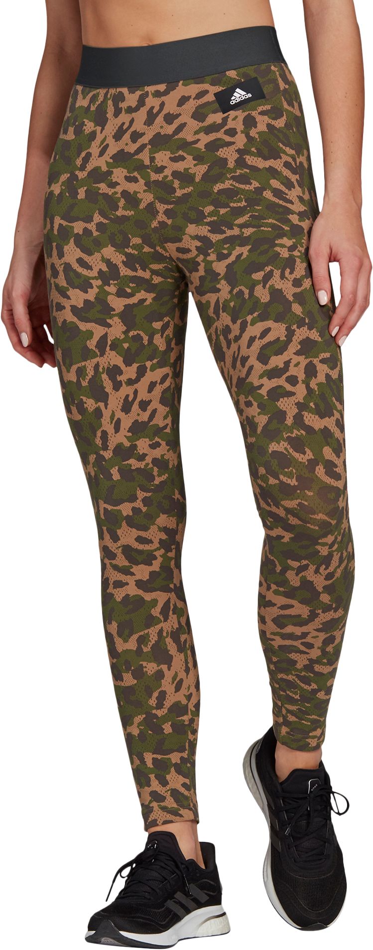 animal print adidas leggings