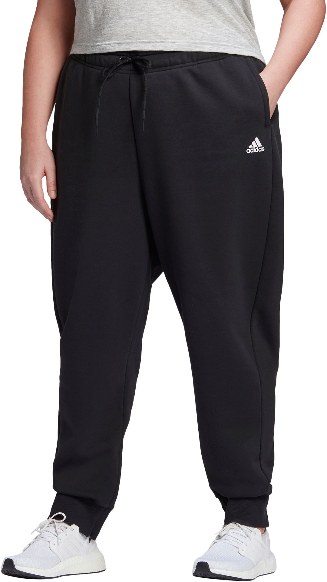 adidas sweatpants womens plus size