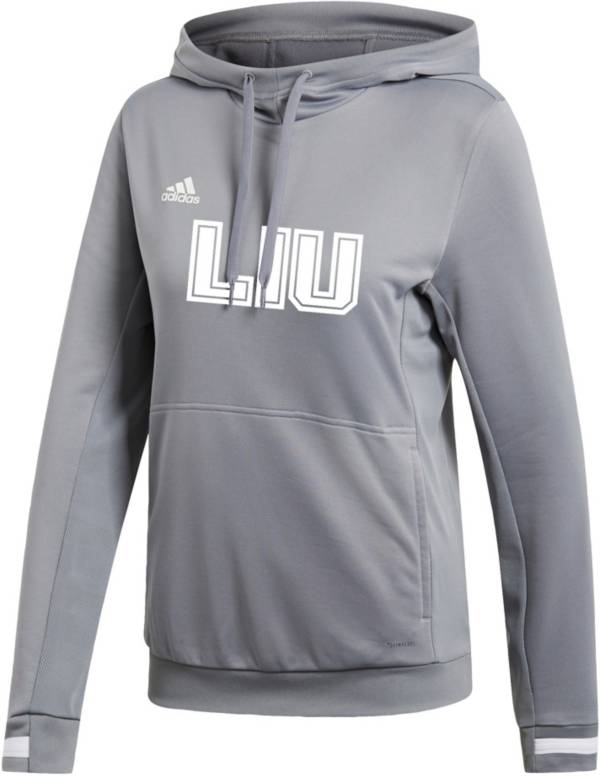 adidas Women's LIU Sharks Grey Hoodie