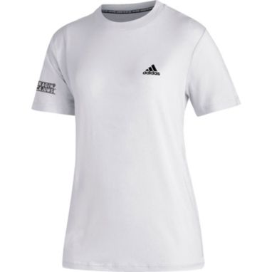 sorry, adidas Women's Louisiana-Lafayette Ragin' Cajuns Must-Have 3-Stripe White T-Shirt is currently out of stock
