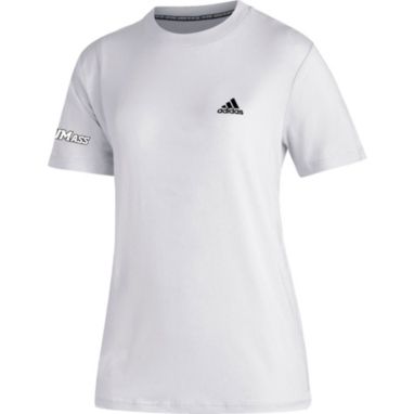 sorry, adidas Women's UMass Minutemen Must-Have 3-Stripe White T-Shirt is currently out of stock