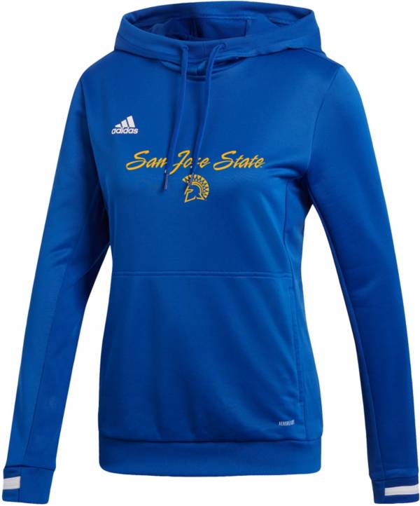 adidas Women's San Jose State Spartans Blue Hoodie