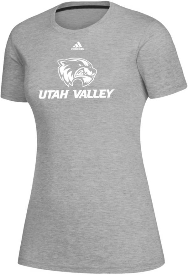 adidas Women's Utah Valley Wolverines Grey Creator T-Shirt