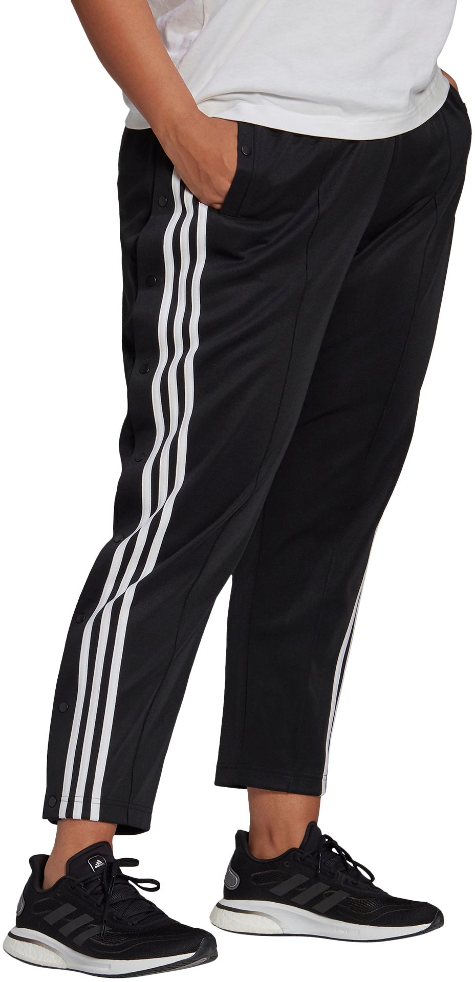 adidas snap pants womens