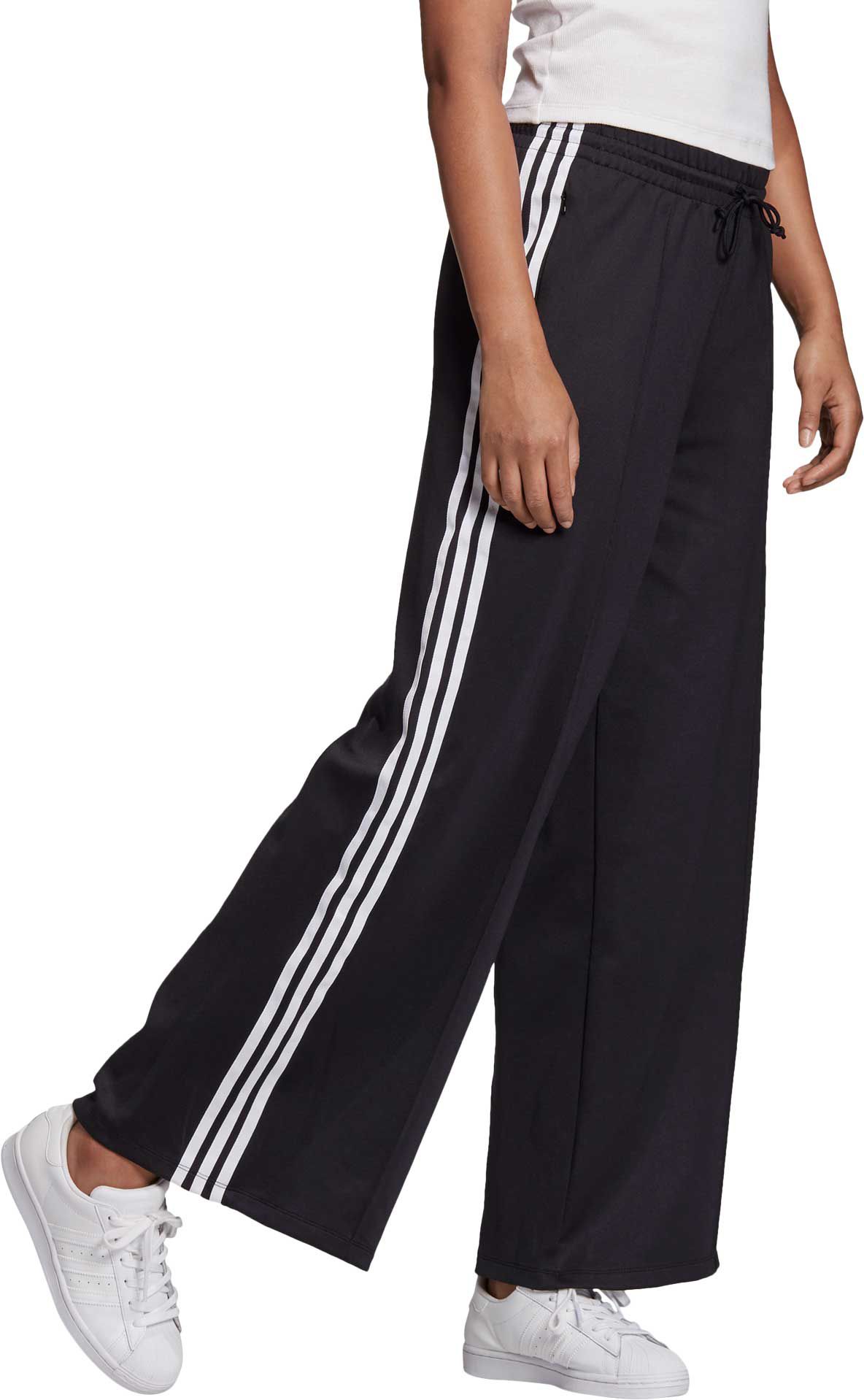 adidas wide leg pants womens