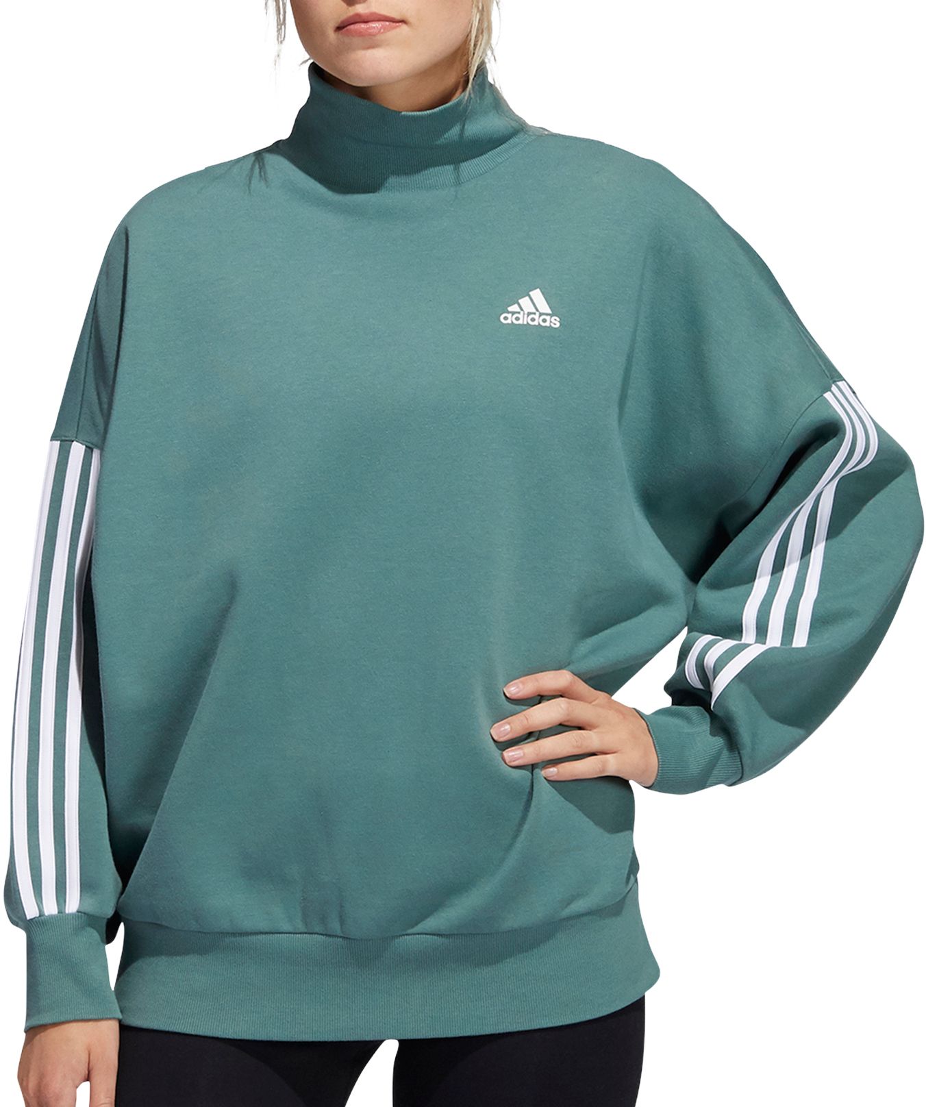 adidas women's crew neck sweater