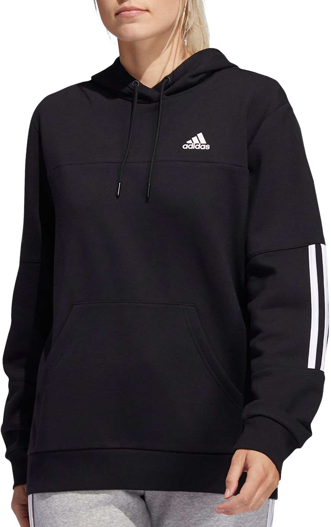 adidas women's post game fleece pullover hoodie