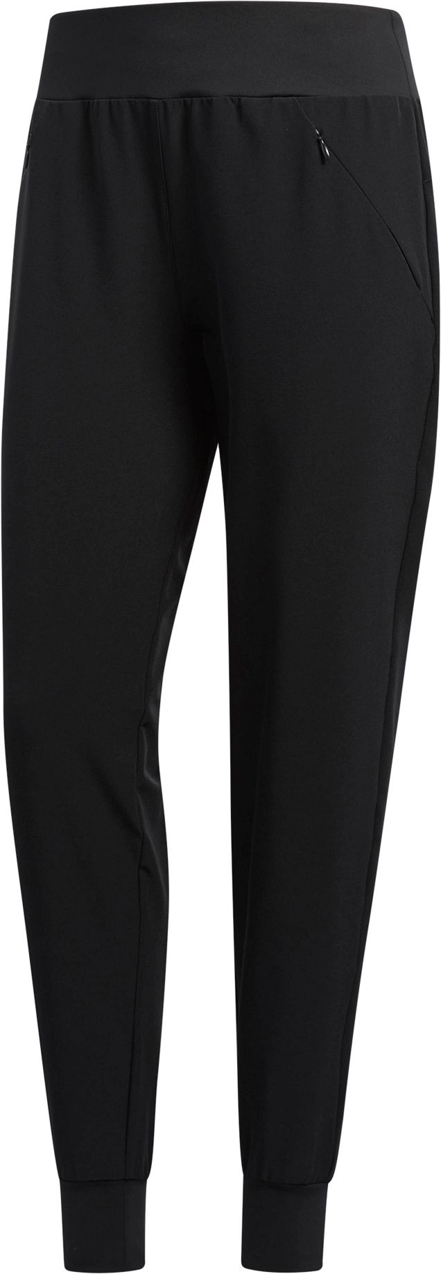 adidas womens black joggers