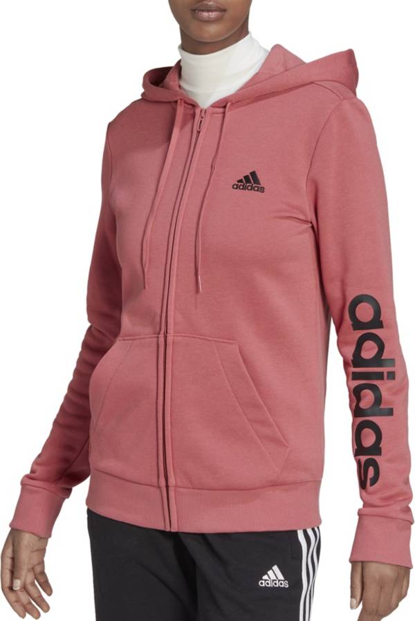 adidas Women s Essentials Full Zip Hoodie Dick s Sporting Goods