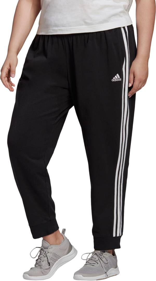 adidas Women's Essentials Single Jersey 3-Stripes Jogger Pants | Dick's  Sporting Goods